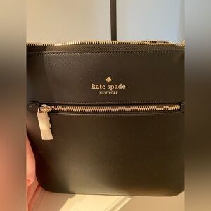 Kate Spade New York Sadie Large Crossbody – Black Saffiano Leather NWT